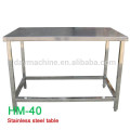 2015 commercial stainless steel work table with top shelf, all kinds stainless steel kitchen table,hot sale stainless steel tabl